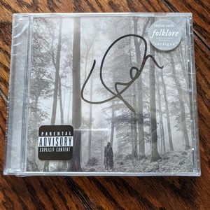 Taylor Swift Signed Folklore CD